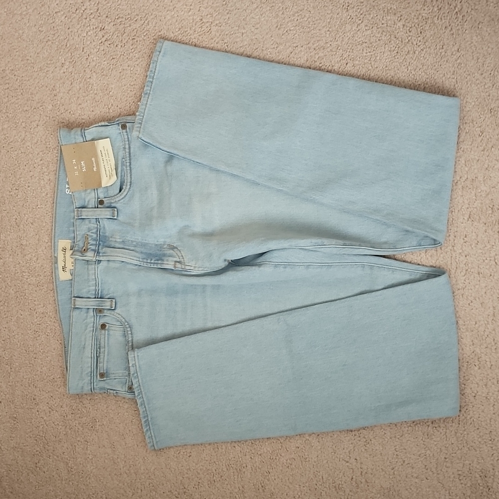 Madewell Men's Slim Jeans in Benefield Wash